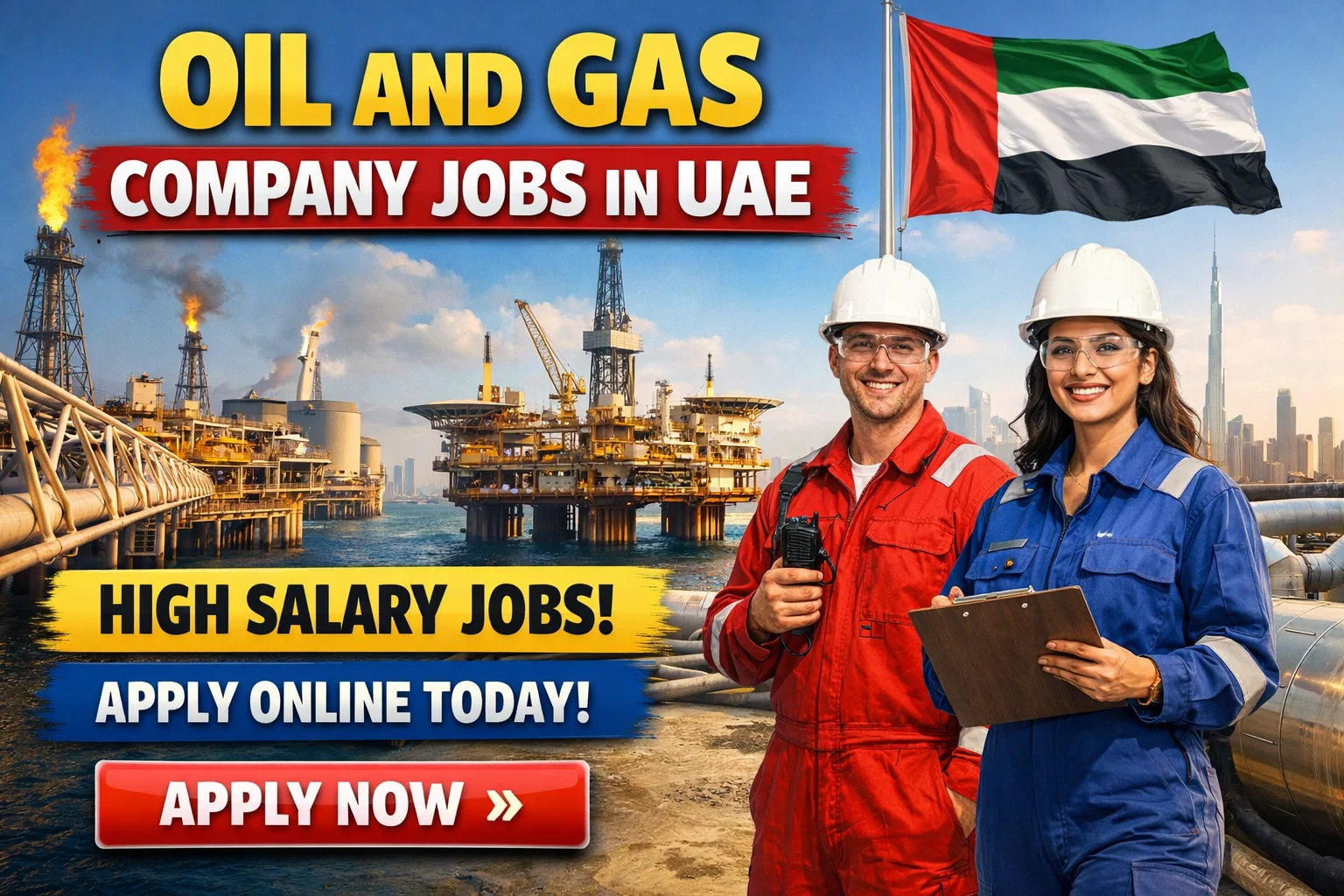 UAE Oil and Gas Jobs 2025 – High Salary & Top Careers